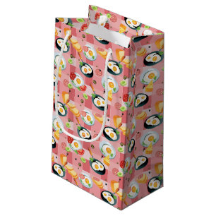 Petit Sac Cadeau Motif de tomate et d'oeufs au plat