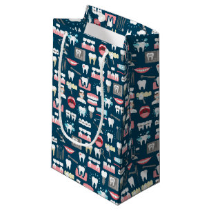 Petit Sac Cadeau Motif dentaire de bureau de clinique