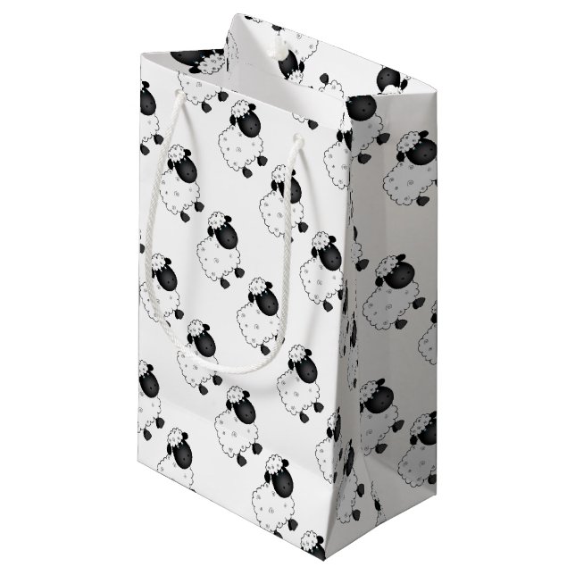 Petit Sac Cadeau Moutons de bébé pour la brebis (Devant Angle)