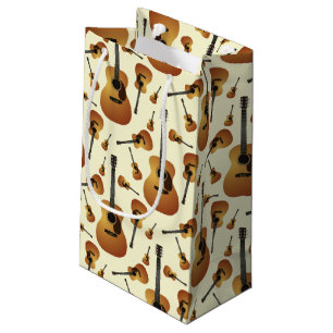 Petit Sac Cadeau Musicien de guitare acoustique professeur de musiq