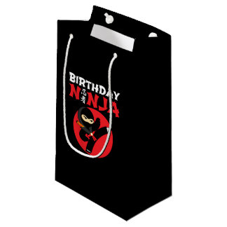 Petit Sac Cadeau Ninja Birthday Party Theme