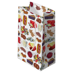 Petit Sac Cadeau Nourriture Côtière Nouvelle-Angleterre Amérique du