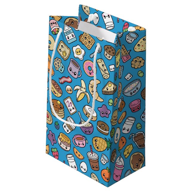 Petit Sac Cadeau Nourriture de petit déjeuner mignonne (Dos Angle)