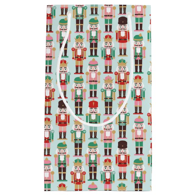 Petit Sac Cadeau Nutcrackers de vacances (Devant)