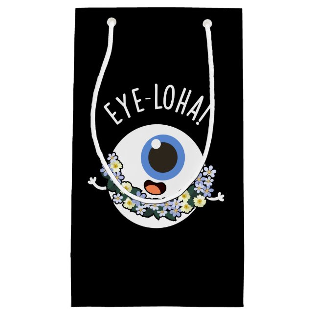 Petit Sac Cadeau Oeil-loha Amusant Oeil-Pun Bocal BG (Devant)