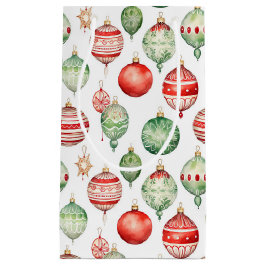 Petit Sac Cadeau Ornements de Noël