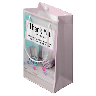 Petit Sac Cadeau Outils de décoration de gâteau de couleur pastel M