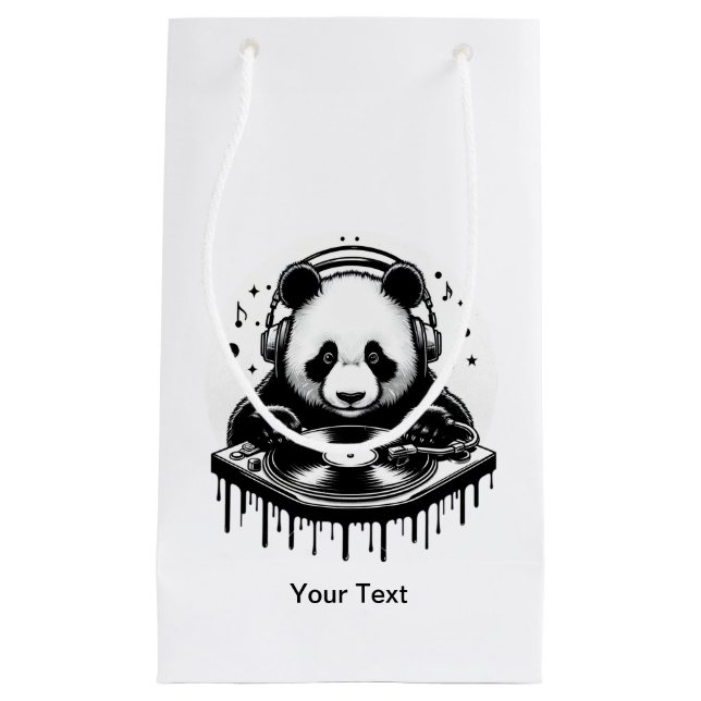 Petit Sac Cadeau Panda Beat (Devant)