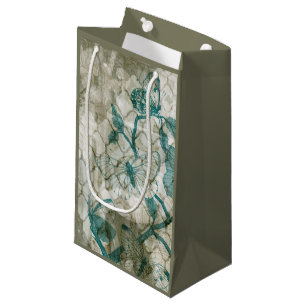 Petit Sac Cadeau Papillons arabes VI