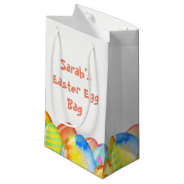 Petit Sac Cadeau Pastel d'oeuf de pâques