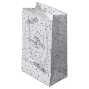 Petit Sac Cadeau Pastel Purple Bats Éffrayant Cute