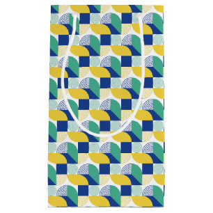 Petit Sac Cadeau Patters bleus