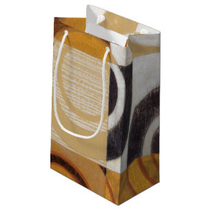 Petit Sac Cadeau Peinture moderne avec les motifs circulaires