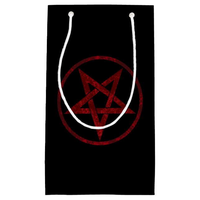 Petit Sac Cadeau Pentagram Red Devil (Devant)
