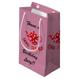 Petit Sac Cadeau Personnalisable "beau-tea-ful"