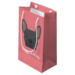 Petit Sac Cadeau Petit sac-cadeau Blue French Bulldog