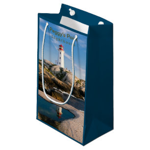 Petit Sac Cadeau Phare de Peggys Point Canada atlantique