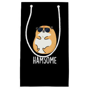Petit Sac Cadeau Pistolet à hamster amusant pour jambon