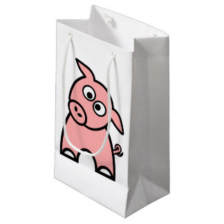 Petit Sac Cadeau Porc