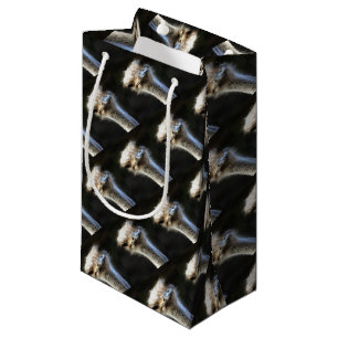 Petit Sac Cadeau Portrait Artistique Ostrich Avec Expression Goofy