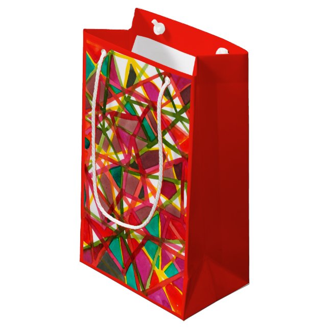 Petit Sac Cadeau Prismatique II (Devant Angle)