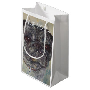PETIT SAC CADEAU PUG MIGNON ET DOUX