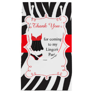 Petit Sac Cadeau Remerciements pour la soirée lingerie