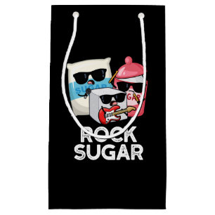 Petit Sac Cadeau Rock Sugar Funny Food Pun Dark BG