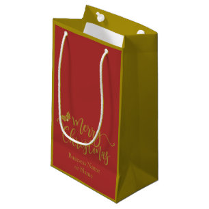 Petit Sac Cadeau Romantic Floral Design with Réseau Flowers