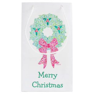 Petit Sac Cadeau Sacoche-cadeau Holiday Wreath de Sue Weidlich
