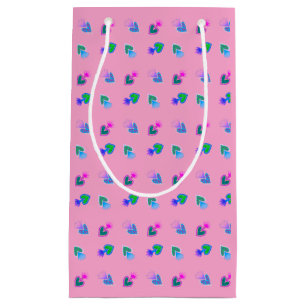 Petit Sac Cadeau Sacré Coeur rose