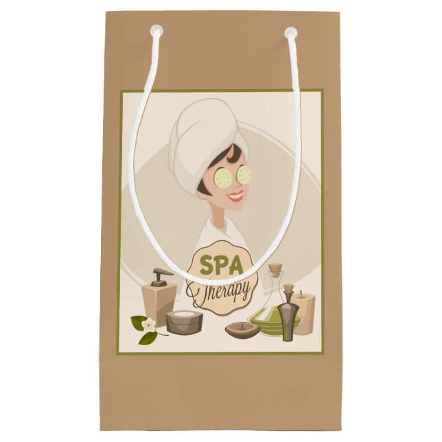 Petit Sac Cadeau Sacs-cadeaux de thérapie spa (Devant)