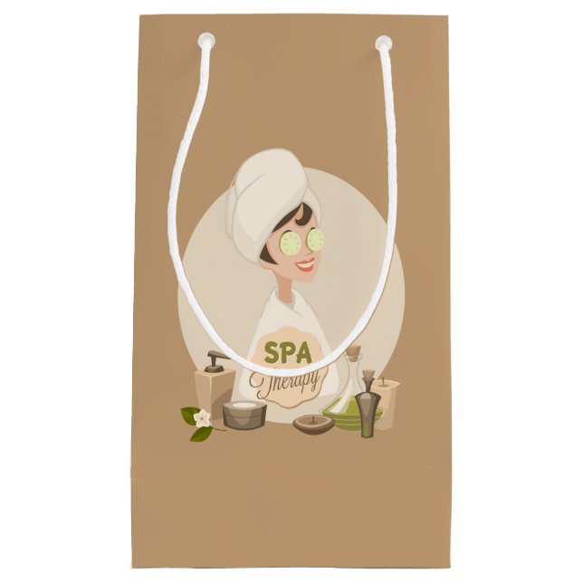 Petit Sac Cadeau Sacs-cadeaux de thérapie spa (Devant)