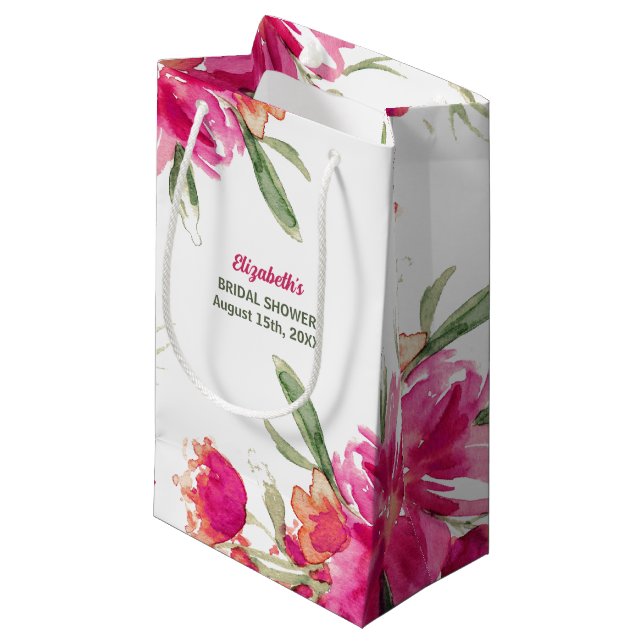Petit Sac Cadeau Sacs-cadeaux Fête des mariées Merci Hostess (Devant Angle)