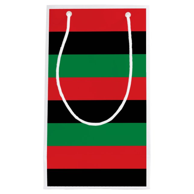 Petit Sac Cadeau Sacs-cadeaux Pasn-African Flag (Devant)