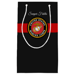 Petit Sac Cadeau Sacs-cadeaux USMC pour un cadeau Marine Corps - Se
