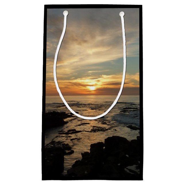 Petit Sac Cadeau San Diego Sunset (Devant)