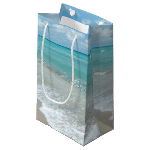 Petit Sac Cadeau Scène bleue de détente de nature de paysage