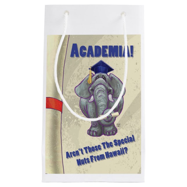 Petit Sac Cadeau Scroll universitaire (Devant)