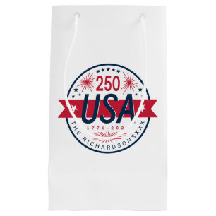 Petit Sac Cadeau Semiquincentenaire des États-Unis 250e anniversair
