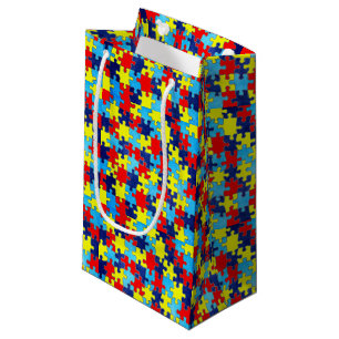 Petit Sac Cadeau Sensibilisation sur l'autisme-Puzzle par Shirley T