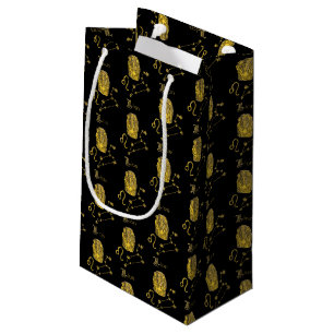 Petit Sac Cadeau Signe du zodiaque Lion -