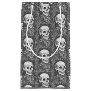 PETIT SAC CADEAU SKELETON GOTHIC GENTLEMAN SKULL HALLOWEWEWEEN CADE