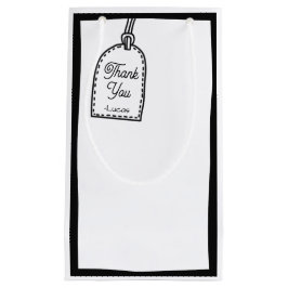 Petit Sac Cadeau Soirée de style BD 2D