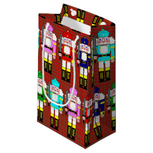 Petit Sac Cadeau Soldats Casse-Noisette Noël