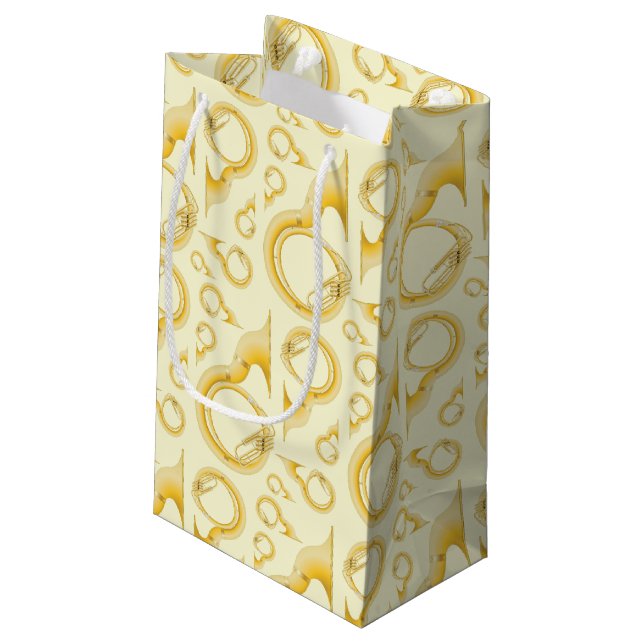 Petit Sac Cadeau Sousaphone Marching Band Musique Enseignant Musici (Dos Angle)