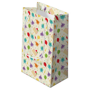 Petit Sac Cadeau Super simple Motif de gâteau d'anniversaire
