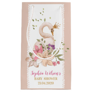 Petit Sac Cadeau Swan Princess Anniversaire/ Baby shower