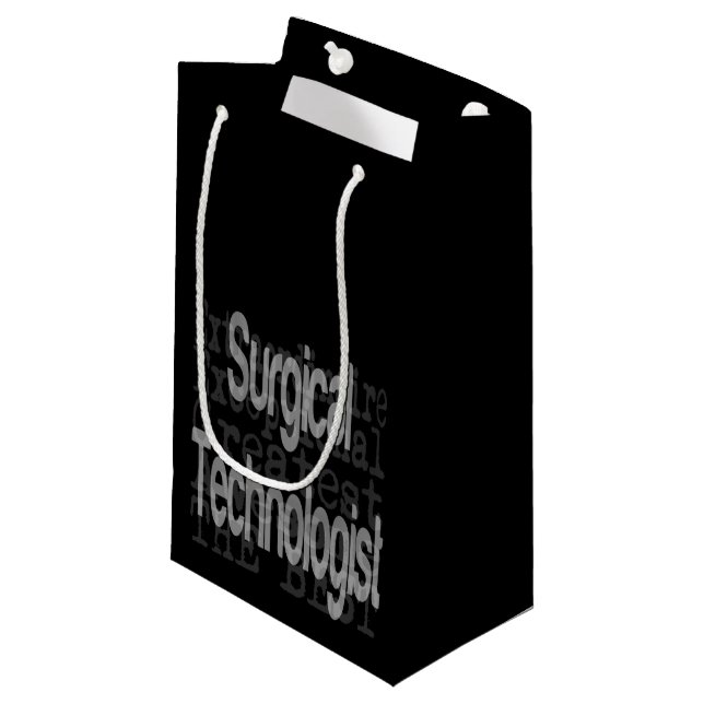 Petit Sac Cadeau Technologue chirurgical Extraordinaire (Devant Angle)