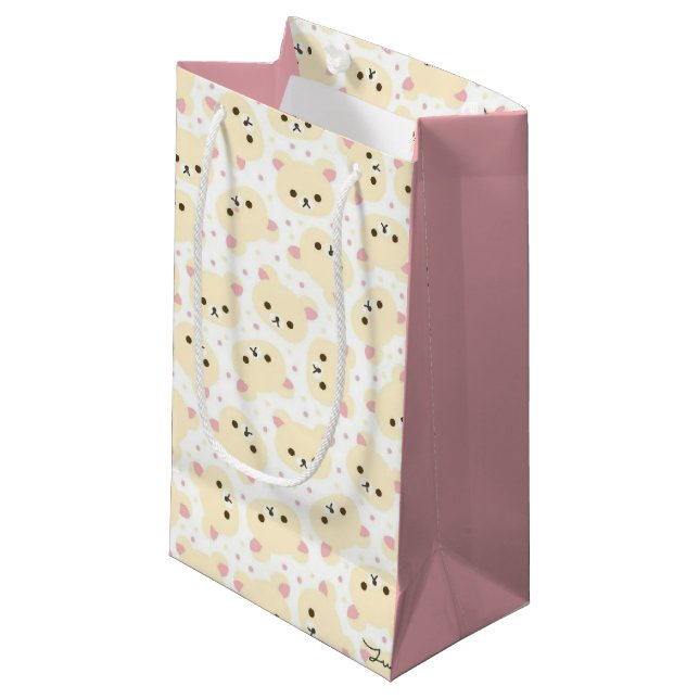 Petit Sac Cadeau Teddy-Bears (Devant Angle)